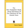 The New Hampshire Book: Being Specimens by Unknown