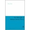 The Philosophy Of Modern Literary Theory door Peter V. Zima