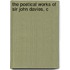 The Poetical Works Of Sir John Davies, C
