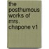 The Posthumous Works Of Mrs. Chapone V1