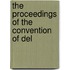 The Proceedings Of The Convention Of Del