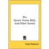 The Queen Versus Billy And Other Stories