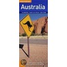 The Rough Guide Country Map to Australia door Rough Guides
