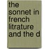 The Sonnet In French Litrature And The D
