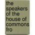 The Speakers Of The House Of Commons Fro