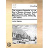 The Unhappy Favourite: Or, The Earl Of E door Queensland University Of Technology) Banks John (La Trobe University