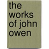 The Works Of John Owen door Onbekend