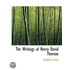 The Writings Of Henry David Thoreau