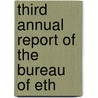 Third Annual Report Of The Bureau Of Eth door John Wesley Powell