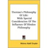 Thoreau's Philosophy Of Life: With Speci door Onbekend