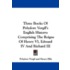 Three Books Of Polydore Vergil's English