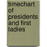 Timechart of Presidents and First Ladies by Barbara Greenman