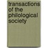 Transactions Of The Philological Society