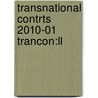 Transnational Contrts 2010-01 Trancon:ll door Onbekend