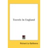 Travels In England door Onbekend