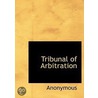 Tribunal Of Arbitration door Onbekend