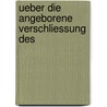 Ueber Die Angeborene Verschliessung Des by Rudolf Frank
