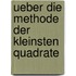 Ueber Die Methode Der Kleinsten Quadrate