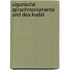 Uigurische Sprachmonumente Und Das Kudat