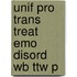 Unif Pro Trans Treat Emo Disord Wb Ttw P