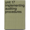 Unit 17 Implementing Auditing Procedures by Unknown