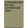 Unterredungen Ber Die Schnheit Der Natur door Johann Georg Sulzer