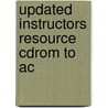 Updated Instructors Resource Cdrom To Ac door Onbekend