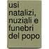 Usi Natalizi, Nuziali E Funebri Del Popo