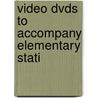Video Dvds To Accompany Elementary Stati door Allan G. Bluman