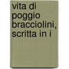 Vita Di Poggio Bracciolini, Scritta In I door William Shepherd