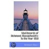 Vital Records Of Richmond, Massachusetts door Richmond (Mass.)