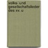 Volks- Und Gesellschaftslieder Des Xv. U
