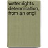 Water Rights Determination, From An Engi