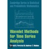 Wavelet Methods For Time Series Analysis by Donald B. Percival