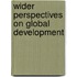 Wider Perspectives On Global Development