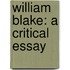 William Blake: A Critical Essay
