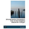 Wirtembergisches Urkundenbuch; Hrsg. Von door Onbekend