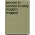 Women In Service In Early Modern England