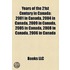 Years Of The 21st Century In Canada: 200
