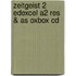 Zeitgeist 2 Edexcel A2 Res & As Oxbox Cd