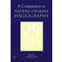 A Companion To Middle English Hagiography