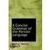 A Concise Grammar Of The Persian Language