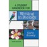 A Student Handbook for Writing in Biology