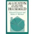Allocation Of Income Within The Household