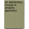 An Elementary Course In Analytic Geometry door Joseph Allen
