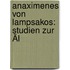 Anaximenes Von Lampsakos: Studien Zur Äl