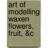 Art of Modelling Waxen Flowers, Fruit, &C