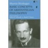 Basic Concepts Of Aristotelian Philosophy