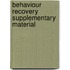 Behaviour Recovery Supplementary Material