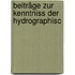 Beiträge Zur Kenntniss Der Hydrographisc